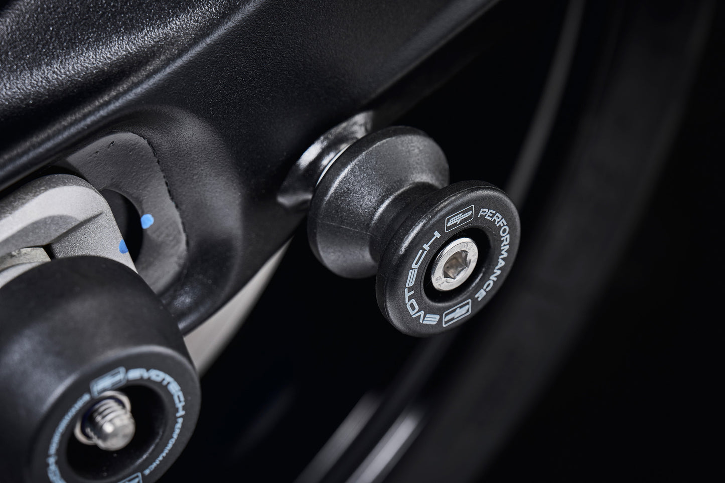 Evotech Paddock Stand Bobbins - Triumph Tiger Sport 800 (2025+)