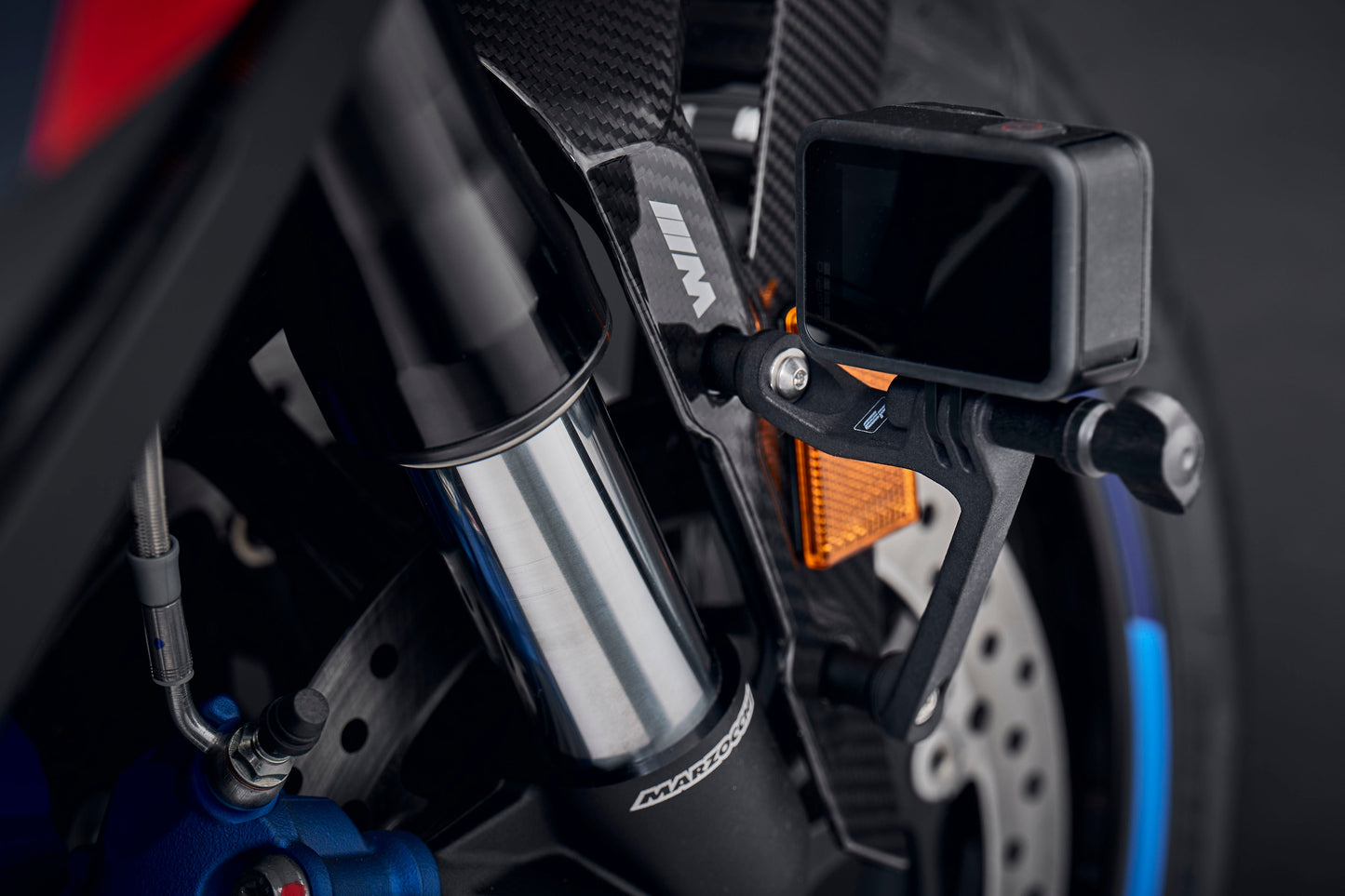 Evotech Action / Safety Camera Front Mudguard Mount - BMW S 1000 XR TE (2020 - 2023)