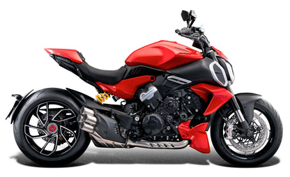 Achterbrug Beschermer Set Evotech Performance - Ducati Diavel V4 RS (2025+)