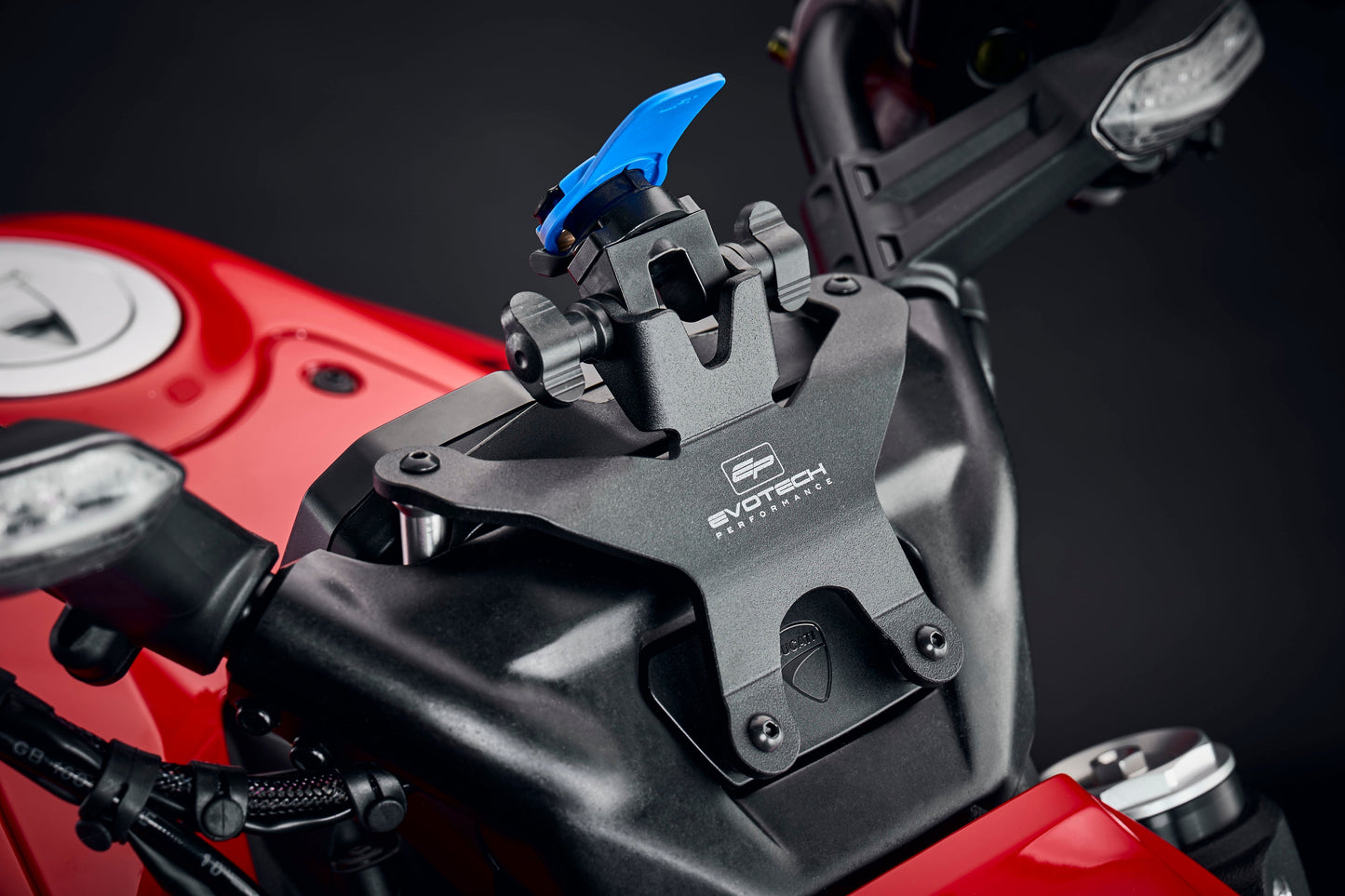Navigatiesteun Evotech Performance voor Quad Lock - Ducati Diavel V4 RS (2025+)