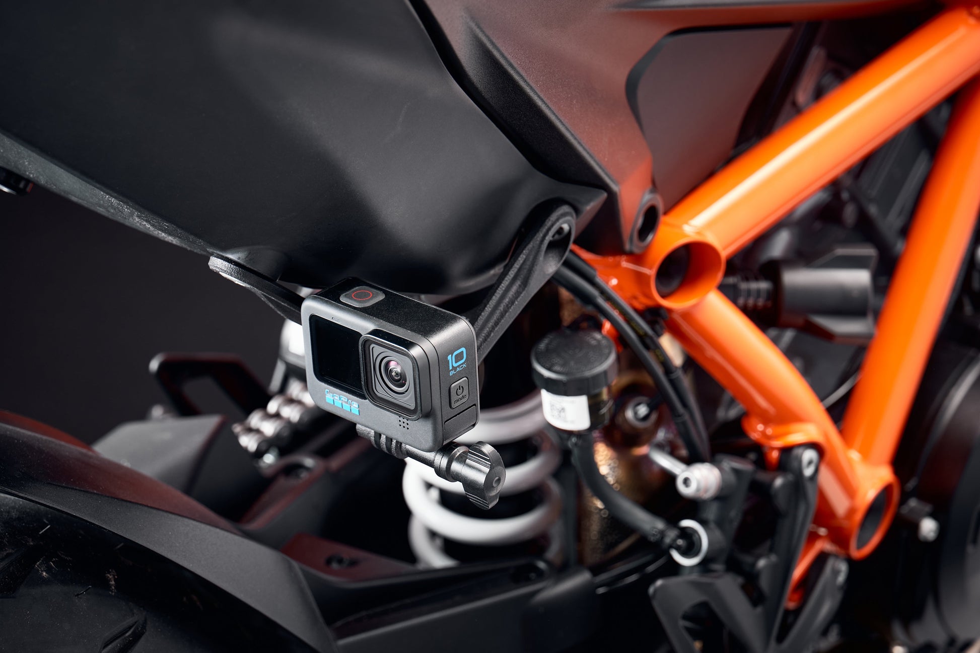 Evotech Footpeg Action Camera Montagesteun (achteruit gericht) - KTM 1390 Super Duke R Evo (2024+) (Right-hand Side)