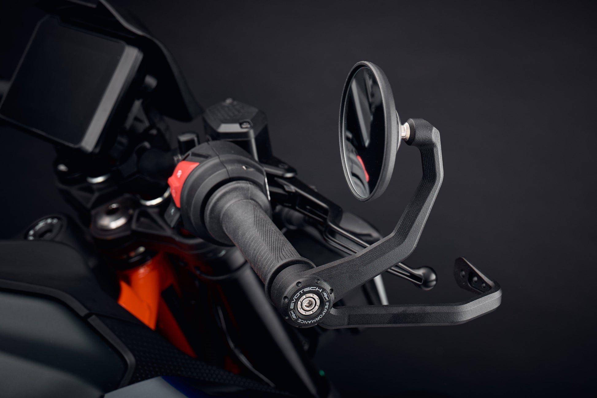 Evotech Bar End Spiegels incl. Remhendel Beschermer - Husqvarna Svartpilen 401 (2024+)