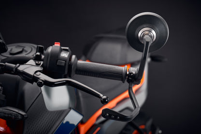 Evotech Bar End Spiegels incl. Remhendel en Koppelingshendel Beschermer Kit - KTM 390 Duke (2024+)