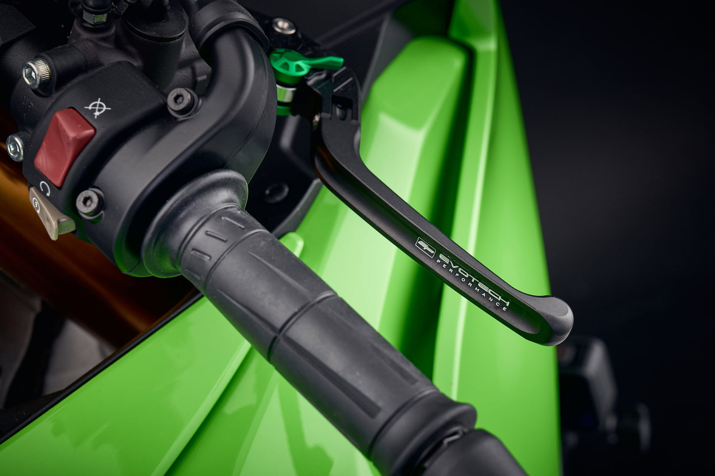 Evotech Evo Opklapbare Remhendel en Koppelingshendel Set - Kawasaki ZX6R Performance  (2019 - 2021)