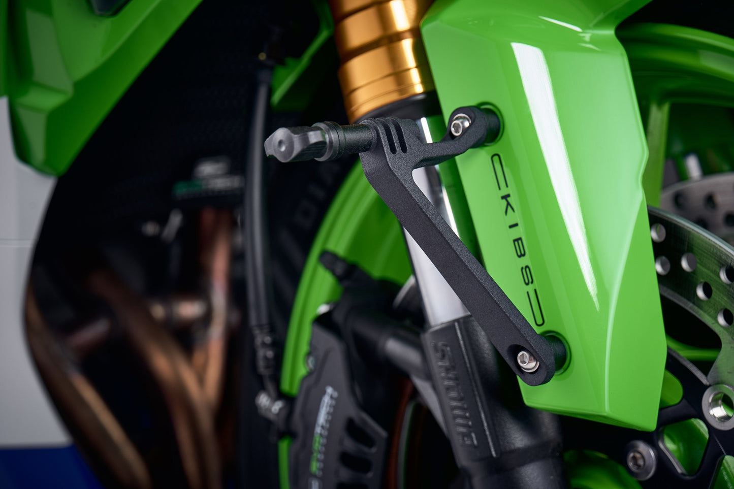 Evotech Action / Safety Camera Front Mudguard Mount -  Kawasaki ZX-10RR Performance (2018-2020)