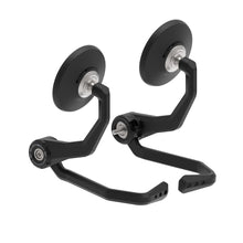 Bar End Spiegels (Retro) incl. Rem- en Koppelingshendel Beschermer Set Evotech - Royal Enfield Himalayan 450 (2025+)