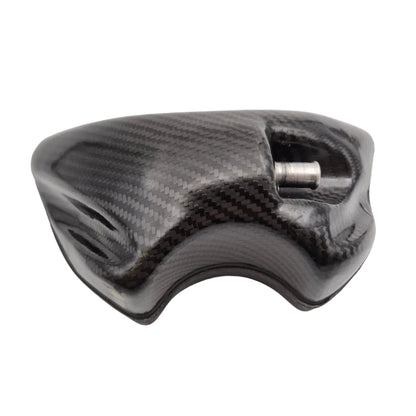 Vooraanzicht van EVR carbon koelvloeistof reservoir voor Ducati 748 916 996 998 