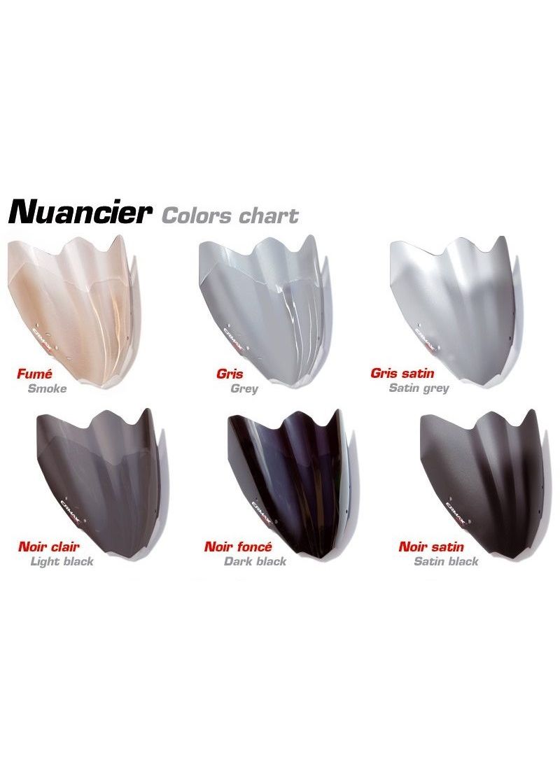 Ermax flyscreen windshield 52cm Multistrada 1260 2018+ (incl. installation kit)