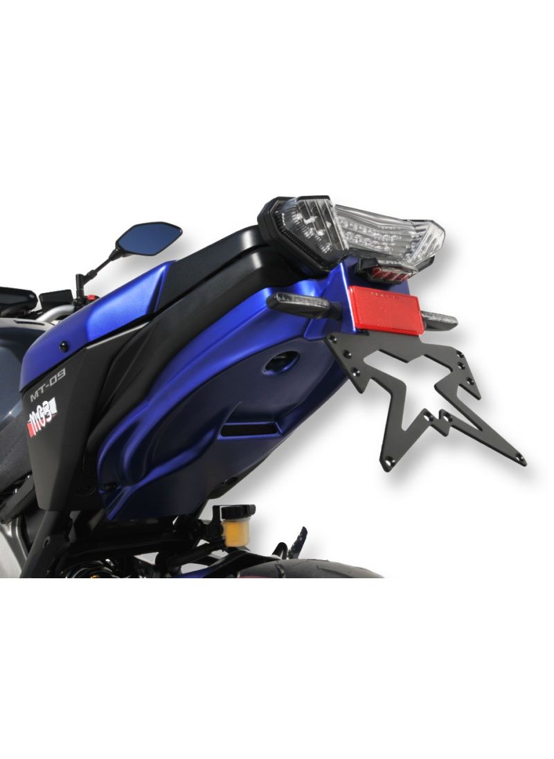 Porte-plaque d'immatriculation Ermax MT09 2014-2016 Matt Race Blu