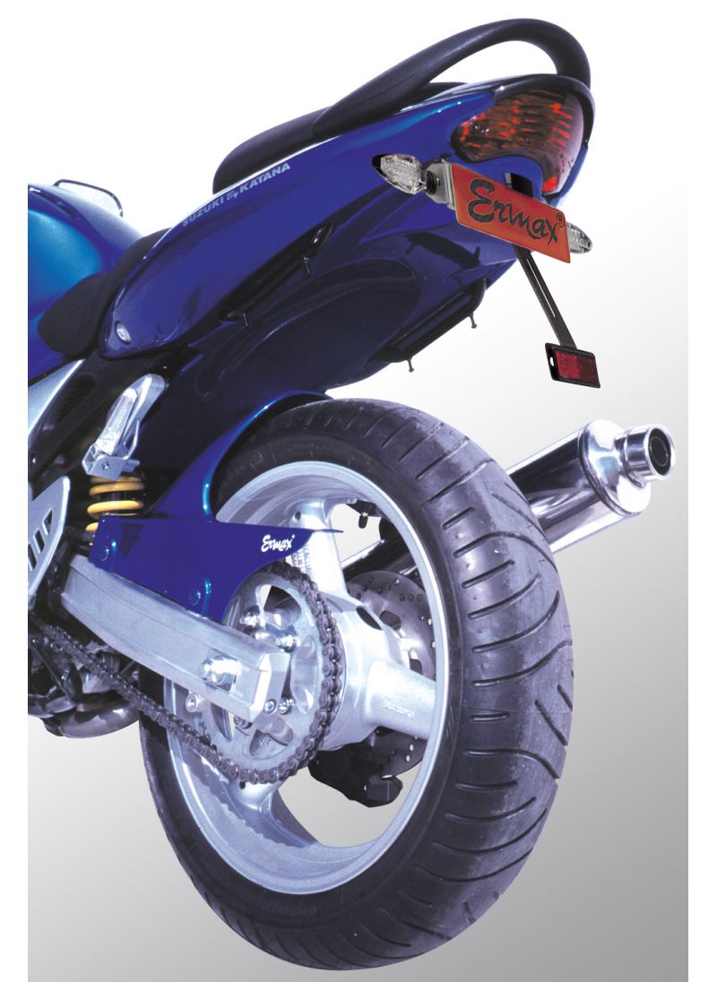 Ermax Undertail Plaque d'immatriculation support Suzuki SV650 1999-2002