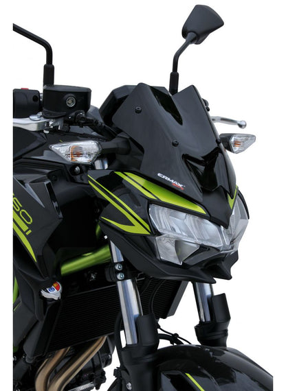 Ermax Hypersport FlyScreen Windshield 25cm Z650 2020+ (Kit d'installation incl.)