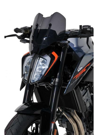 Ermax Sport flyscreen windshield 790 Duke 2018+ (incl. installation kit)