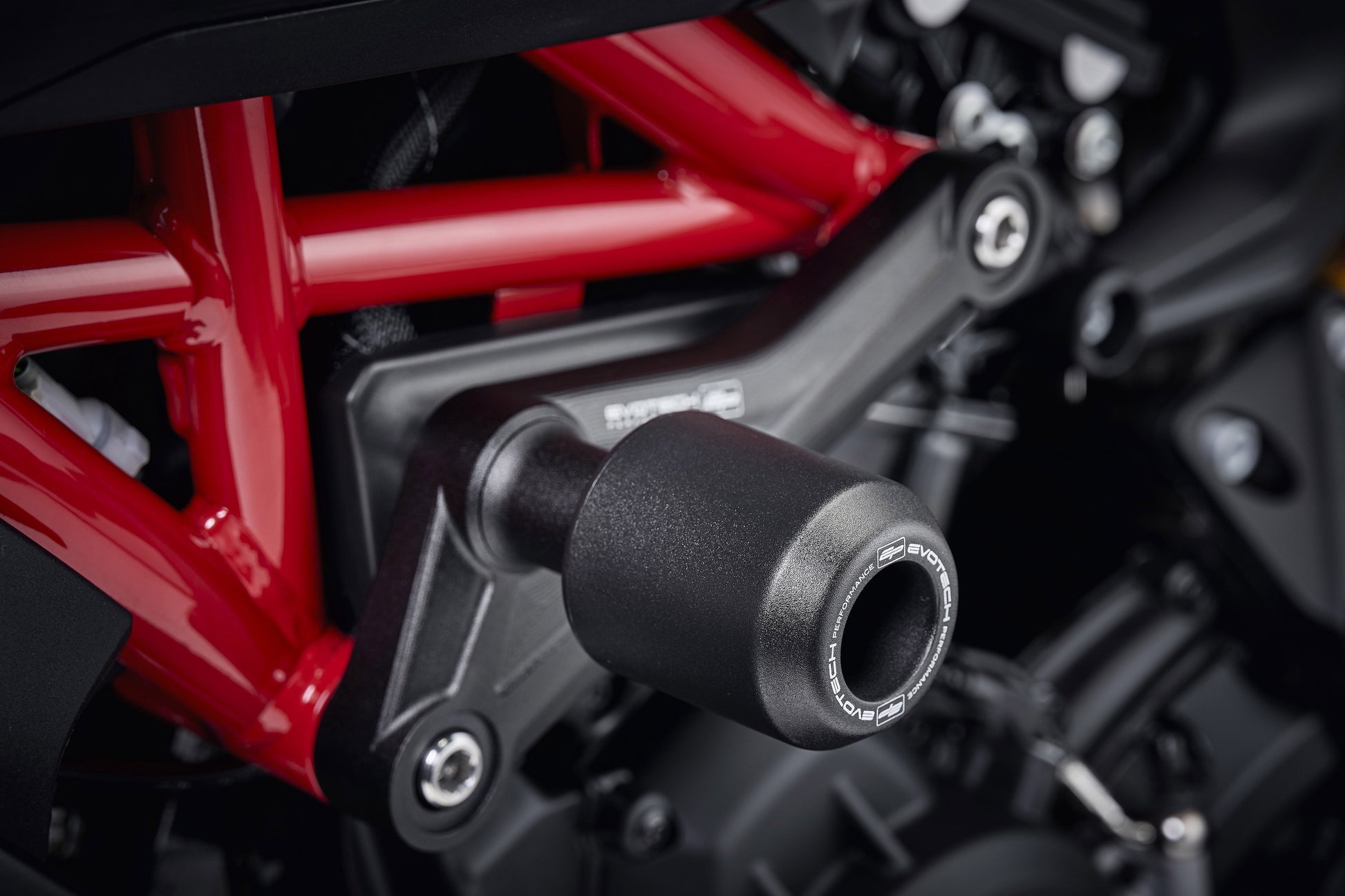 Evotech Ducati Diavel 1260 Frame Valblokken set (2019 - 2022) (Black)