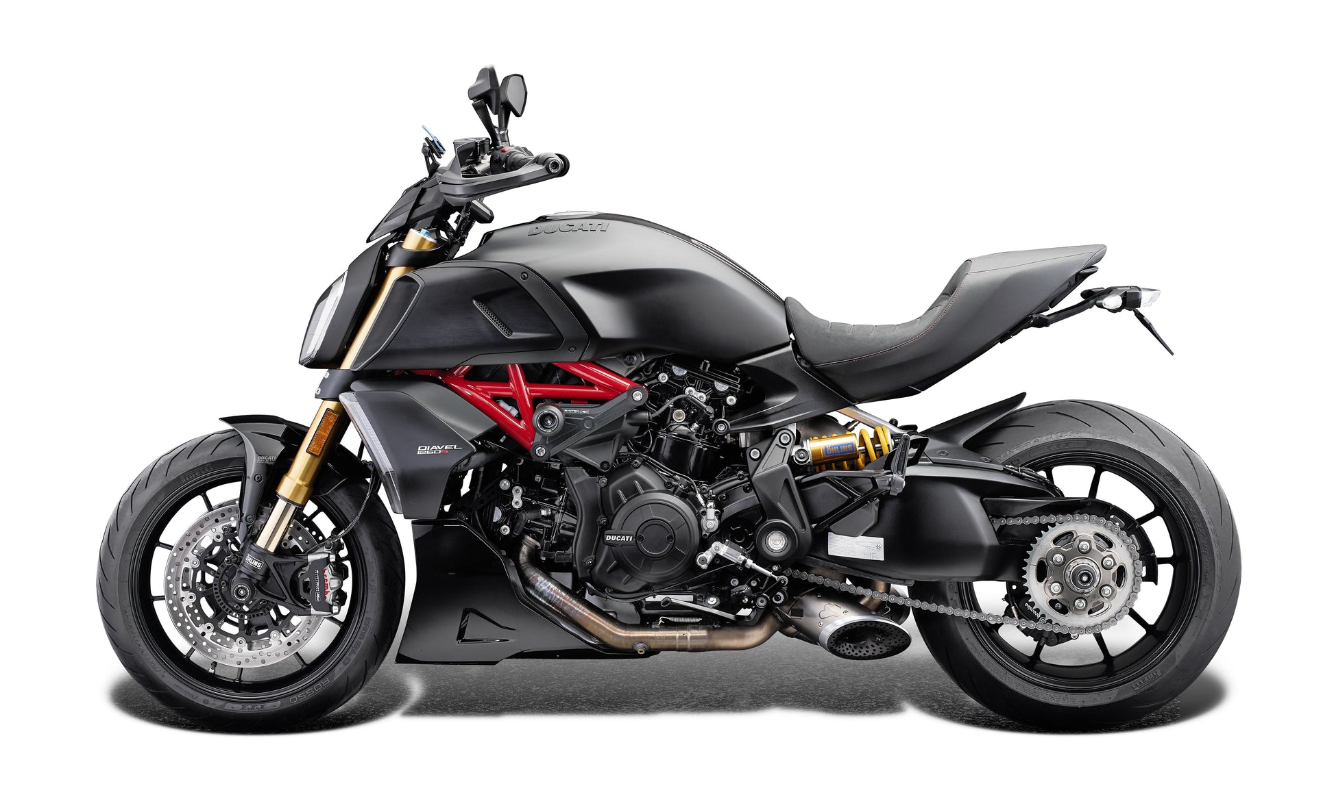 Evotech Ducati Diavel 1260 S Frame Valblokken set (2019 - 2022) (Black)