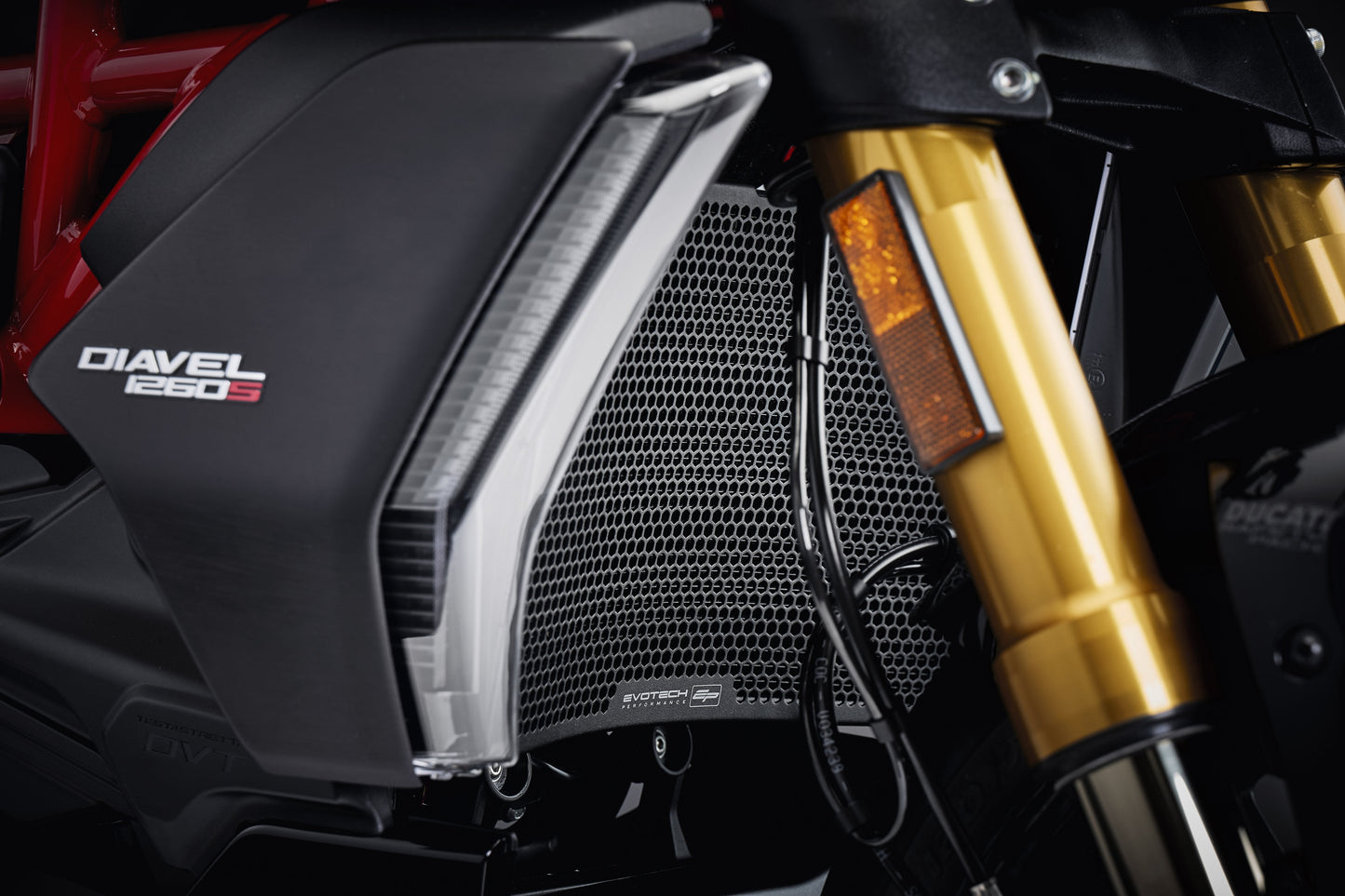 Evotech Ducati Diavel 1260 Lamborghini Radiator en Oliekoeler Covers Set (2021)