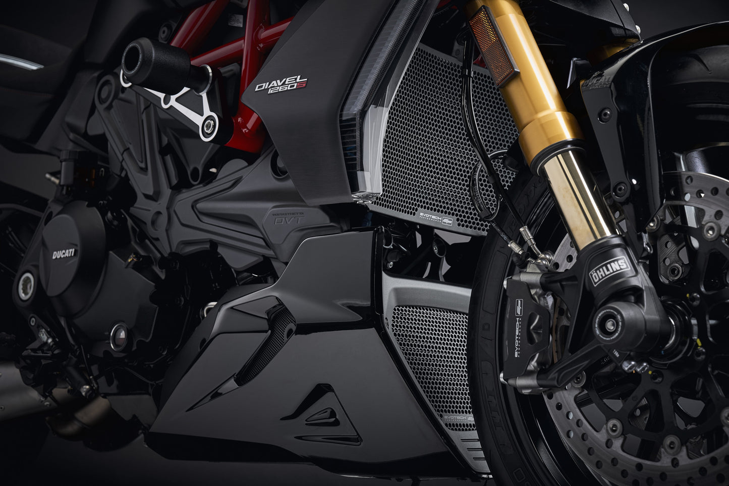 Evotech Ducati Diavel 1260 S Radiator en Oliekoeler Covers Set (2019 - 2022)