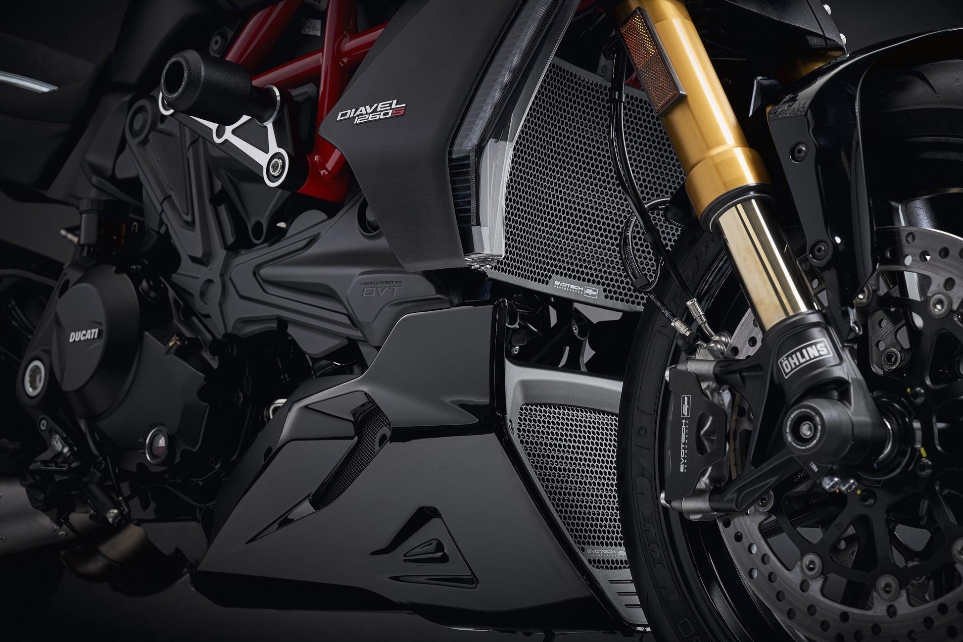 Evotech Ducati Diavel 1260 S Radiator en Oliekoeler Covers Set (2019 - 2022)