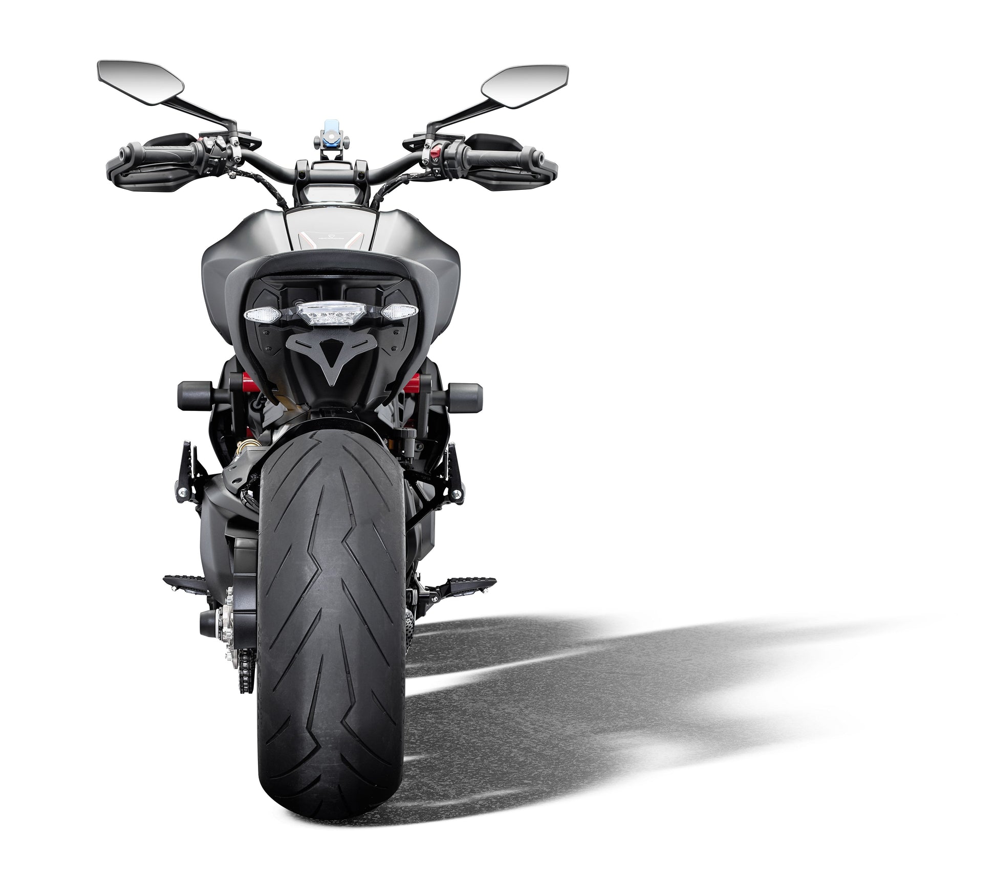 Evotech Ducati Diavel 1260 Lamborghini Frame Valblokken set (2021) (Black)