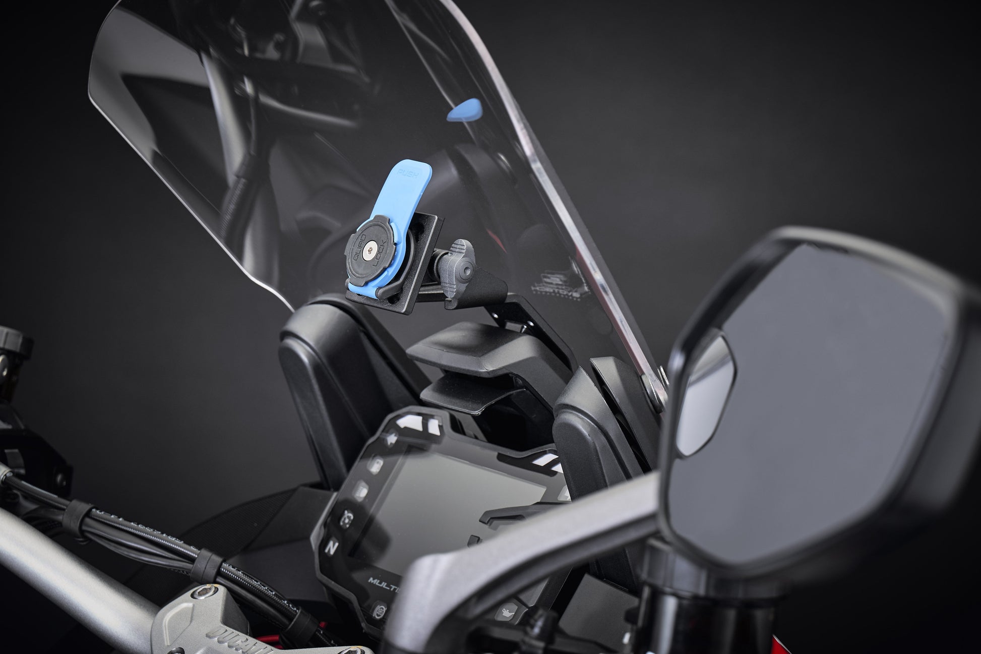 Navigatiesteun Evotech Performance voor Quad Lock - Ducati Multistrada 950 S (2019 - 2021)