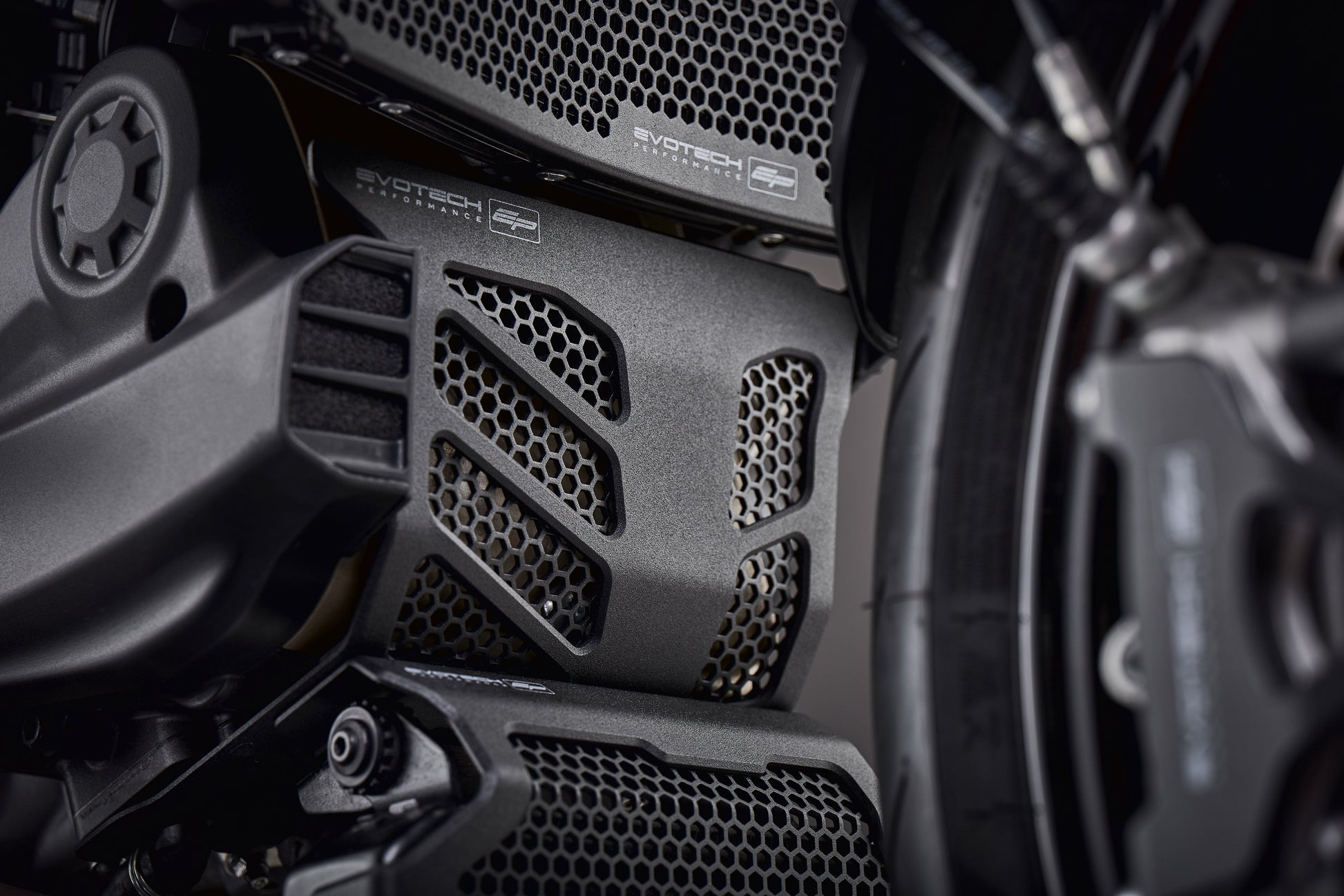Evotech Ducati Hypermotard 939 SP Motorblok Beschermer 2016 - 2018