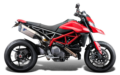 Evotech Ducati Hypermotard 950 RVE Kentekenplaathouder (2020-2025) (Termignoni Single Race Exhaust Compatible)