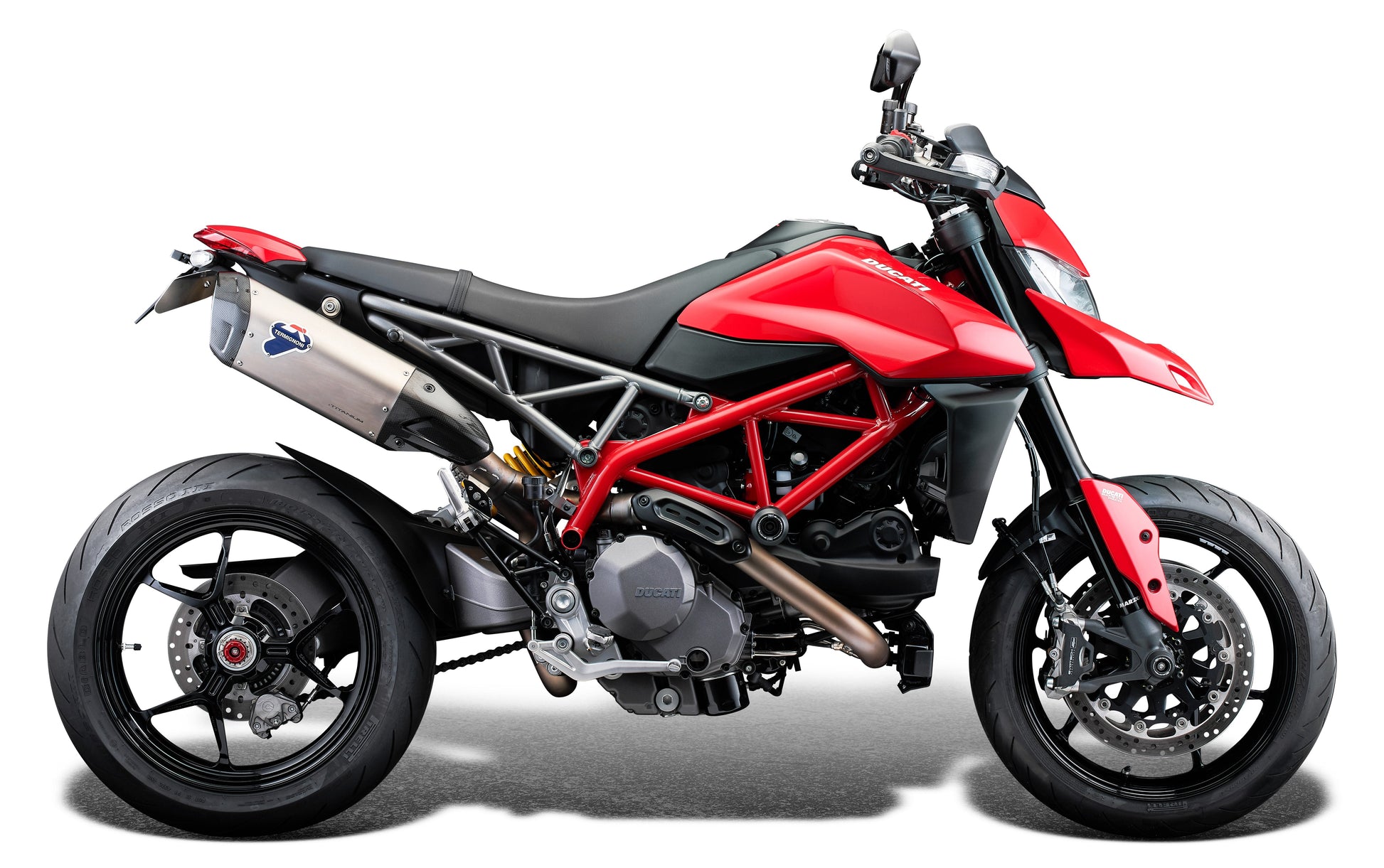 Evotech Ducati Hypermotard 950 Kentekenplaathouder (2019-2025) (Termignoni Single Race Exhaust Compatible)