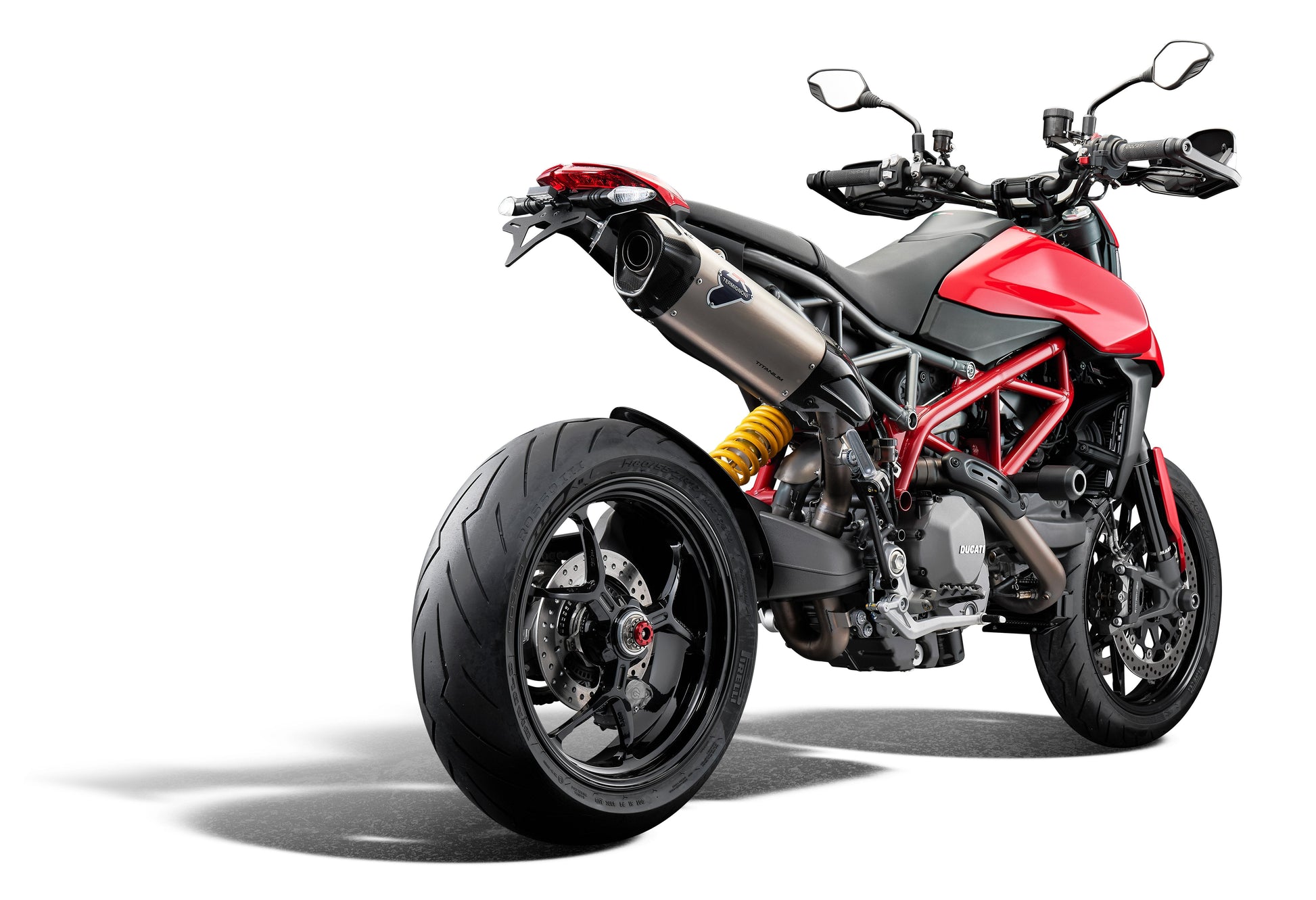 Evotech Ducati Hypermotard 950 Kentekenplaathouder (2019-2025) (Termignoni Single Race Exhaust Compatible)