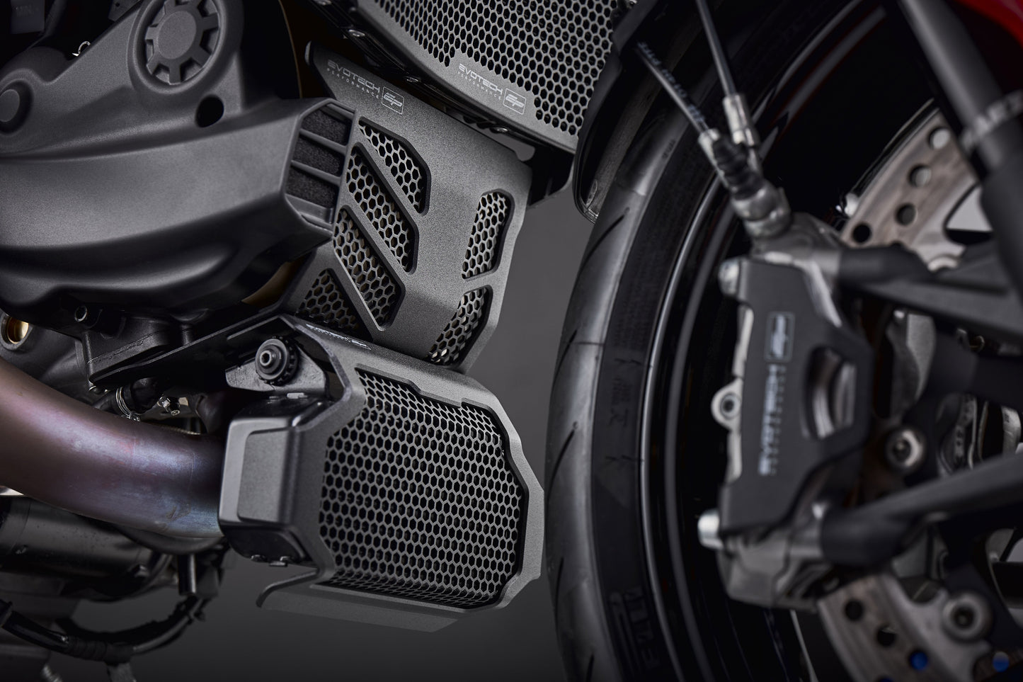 Evotech Ducati Hypermotard 950 SP Oliekoeler Beschermer (2019-2025)