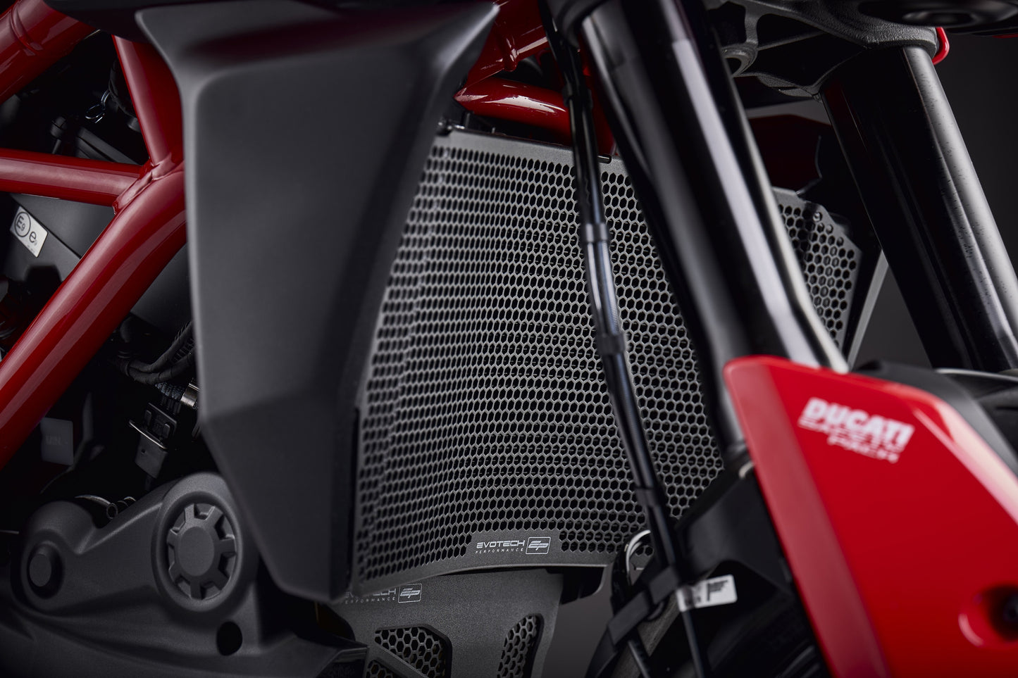 Evotech Ducati Hypermotard 950 RVE Radiatorcover (2020-2025)