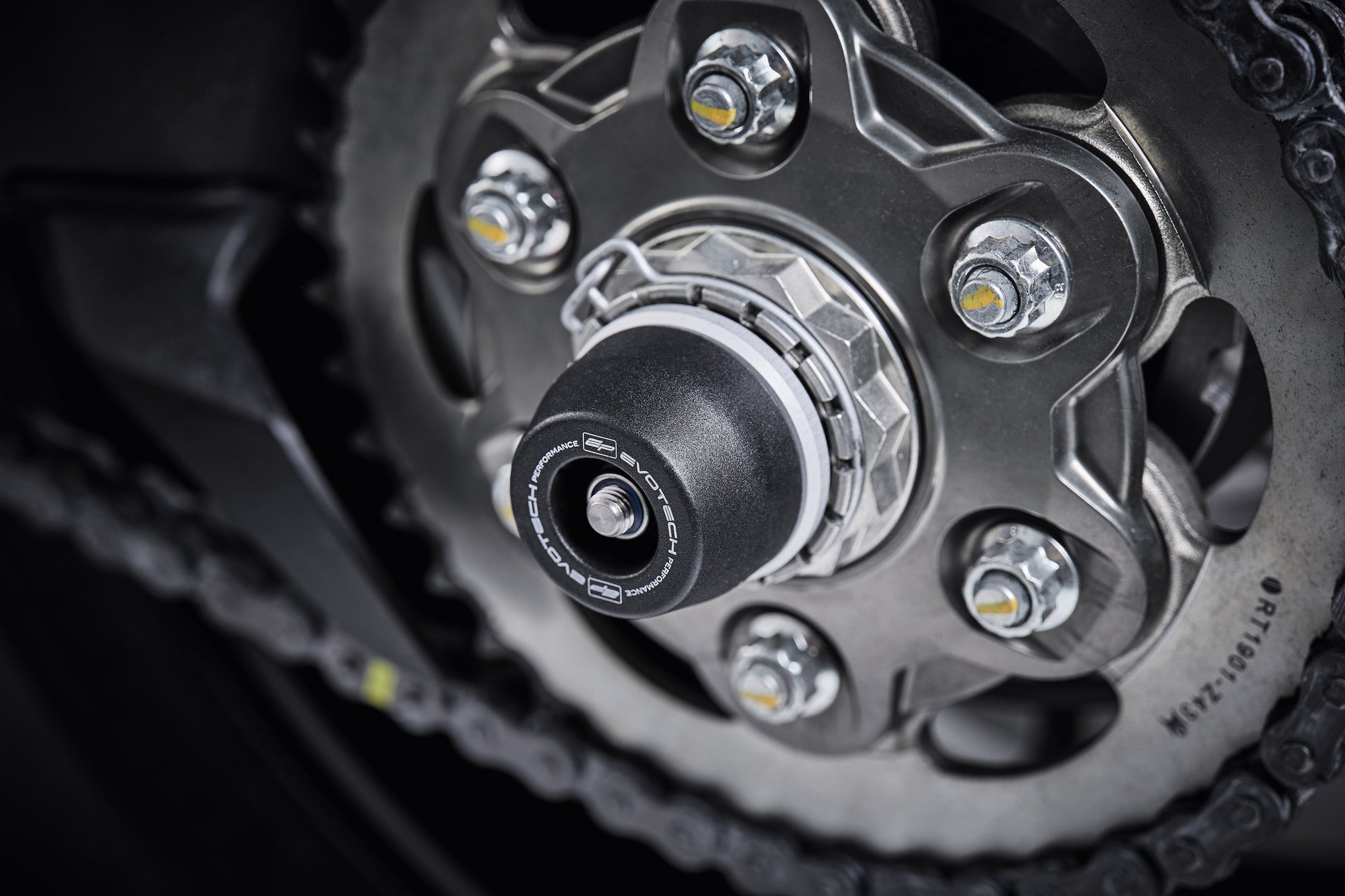 Achterbrug Beschermer Set Evotech Performance - Ducati Panigale V2 Bayliss 1st Champion 20th Anniversary (2022+)