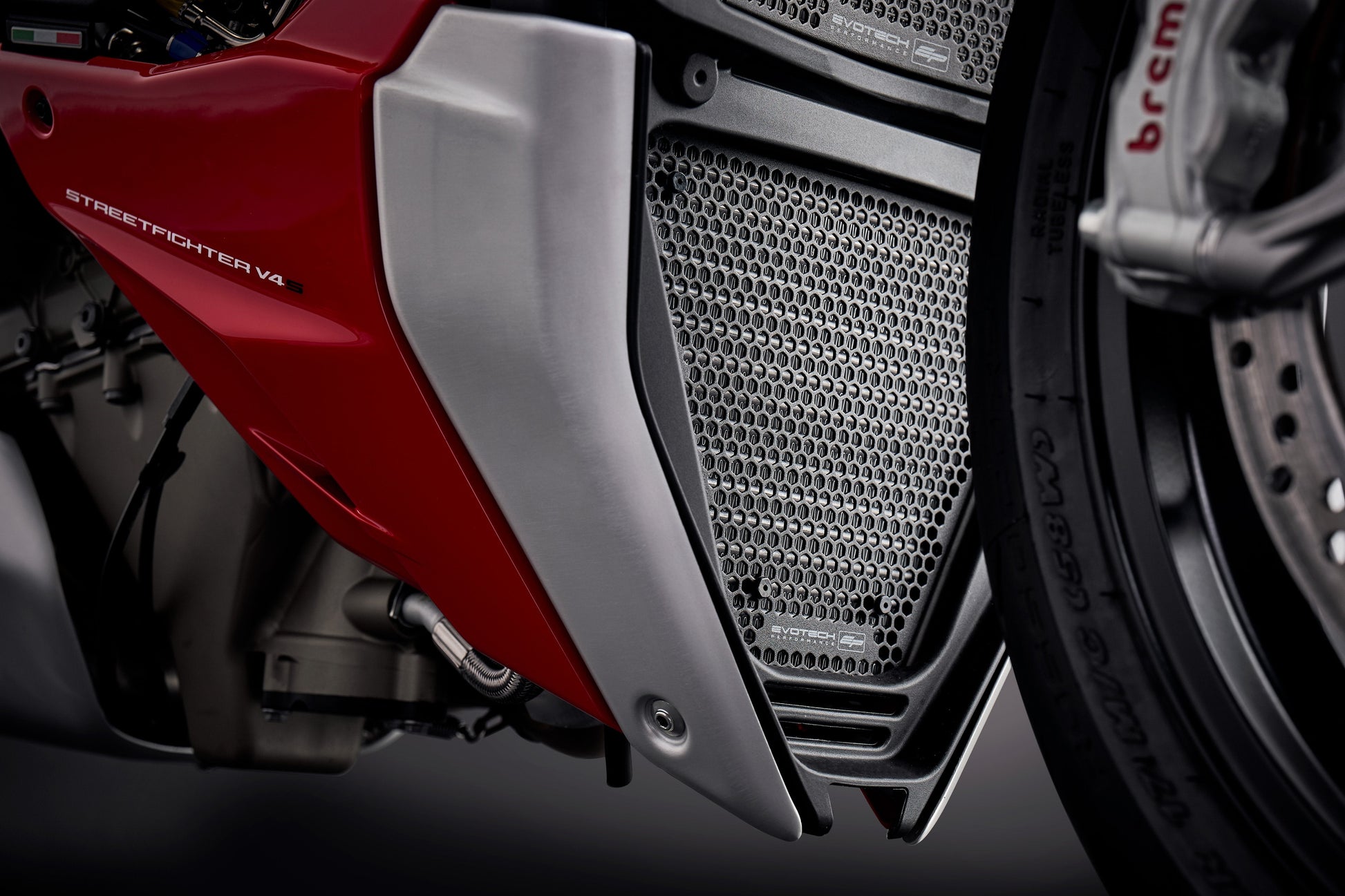 Evotech Ducati Streetfighter V4 Radiatorcover Set (2020+)