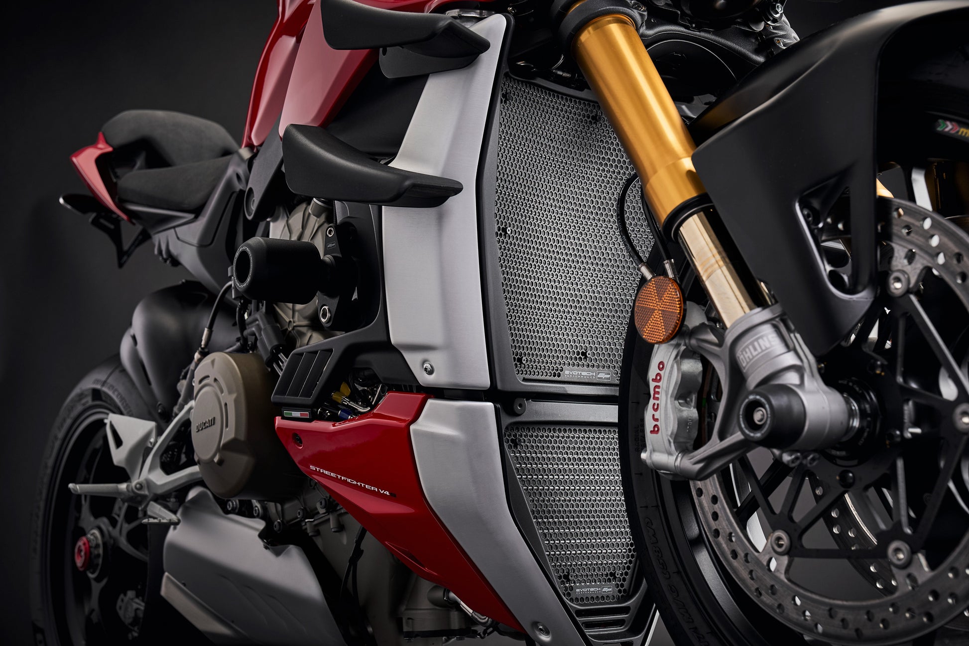 Evotech Ducati Streetfighter V4 Radiatorcover Set (2020+)