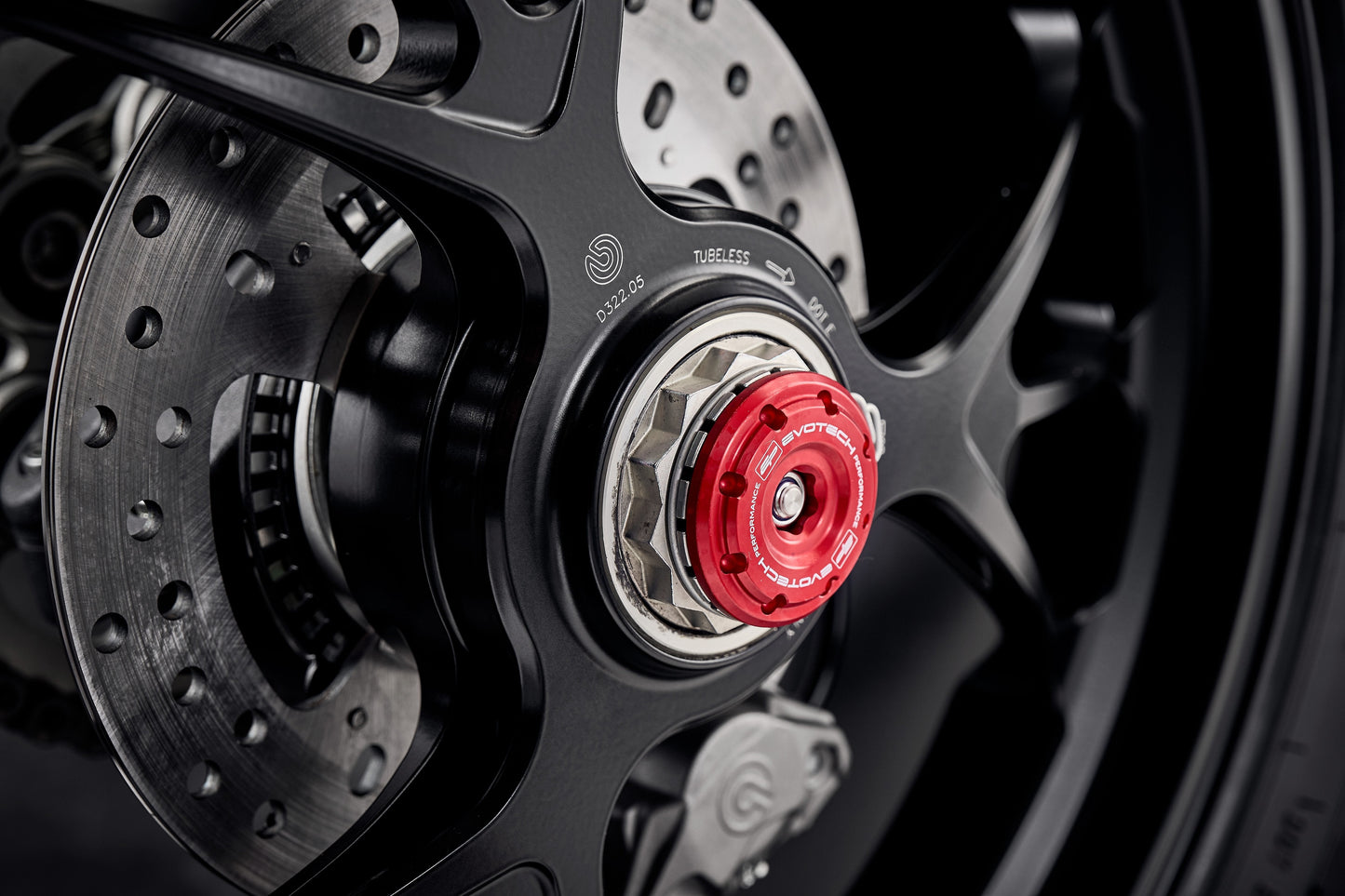 Achterbrug Beschermer Set Evotech Performance - Ducati Streetfighter V4 SP (2022+)