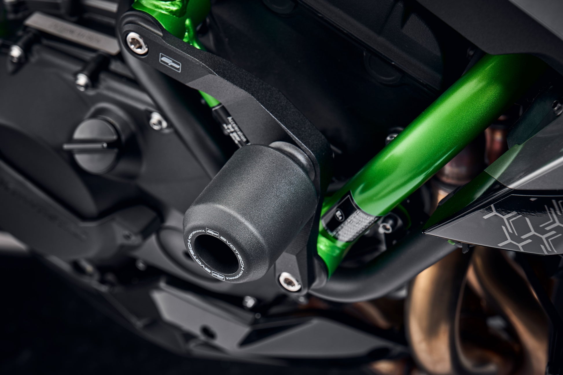 Evotech Kawasaki Z H2 Performance Main Frame Valblokken set (2020+)