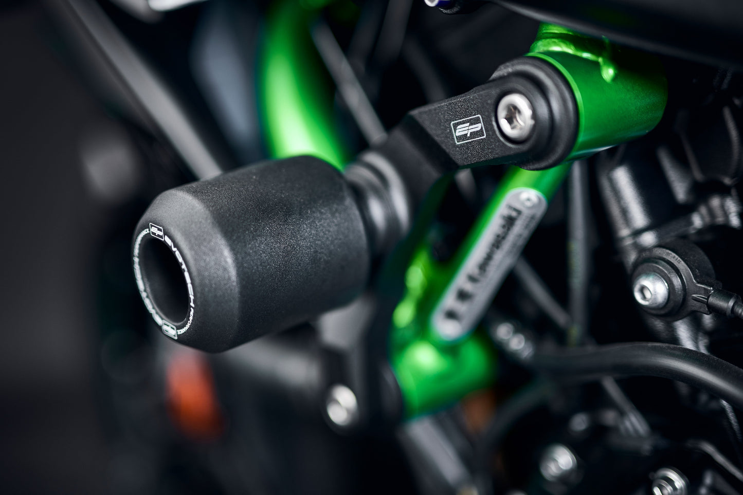 Evotech Kawasaki Z H2 Main Frame Valblokken set (2020+)