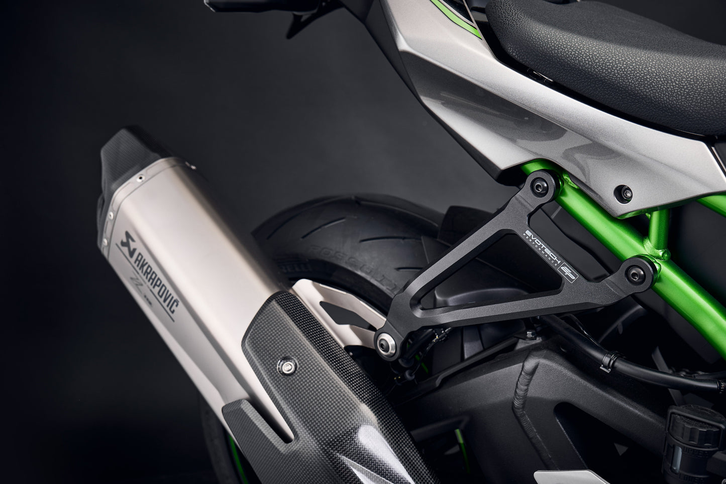 Evotech Kawasaki Z H2 SE Uitlaatsteun (2021+)