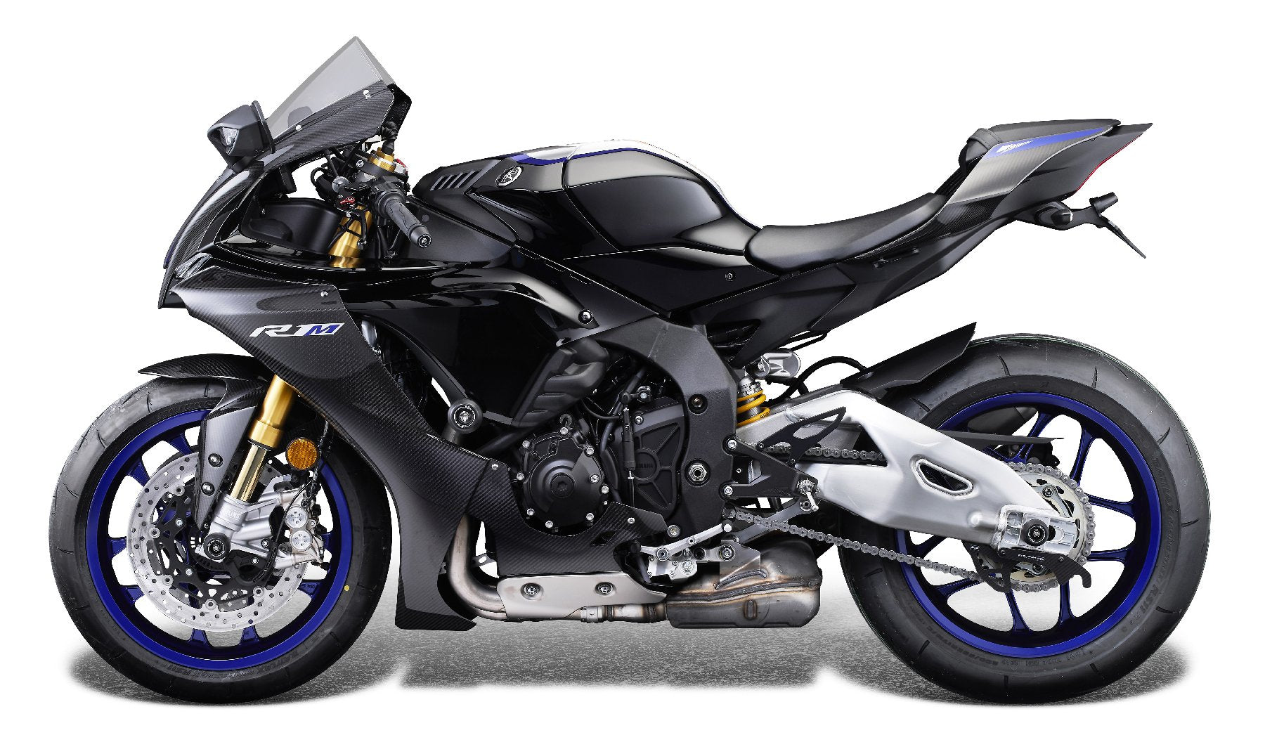 Evotech Yamaha YZF-R1M Carbon Fibre Toe Guard - GP Style Paddock Stand Plates (2020+)