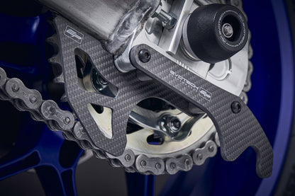 Carbon Teenbeschermer Evotech / GP Style Paddock Stand Plates - Yamaha YZF-R7 (2026+)