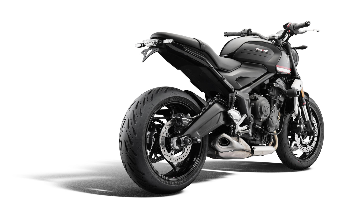 Evotech Voorvork en Achterbrug Beschermer Set - Triumph Trident (2021+)