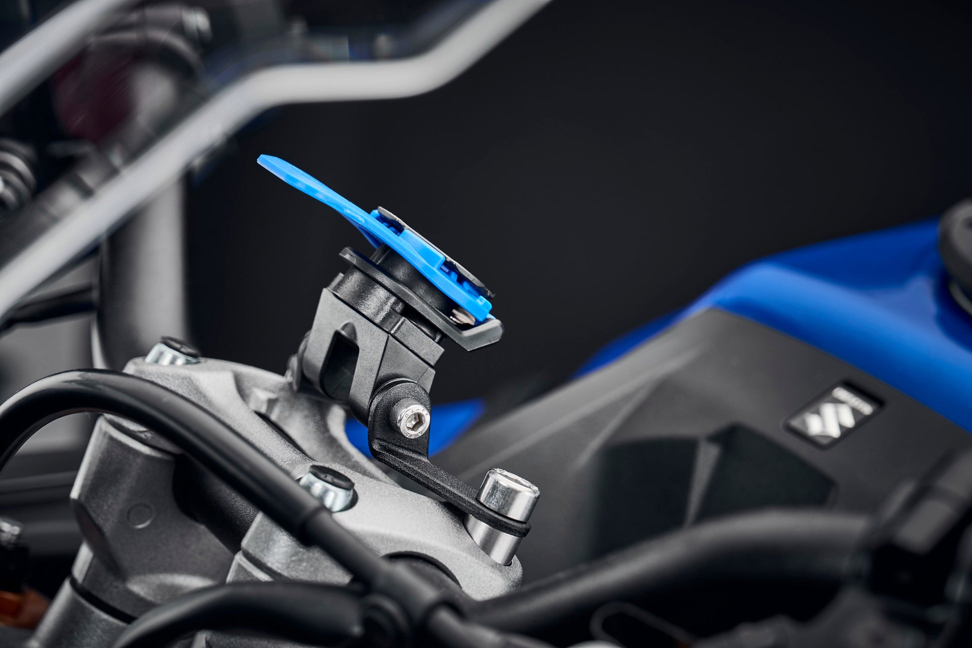 Navigatiesteun (stuurklemmontage) Evotech Performance voor Quad Lock - Suzuki GSX-S1000GX + (Plus) (2024+)