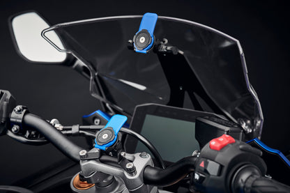 Navigatiesteun (stuurklemmontage) Evotech Performance voor Quad Lock - Suzuki GSX-S1000GX (2024+)