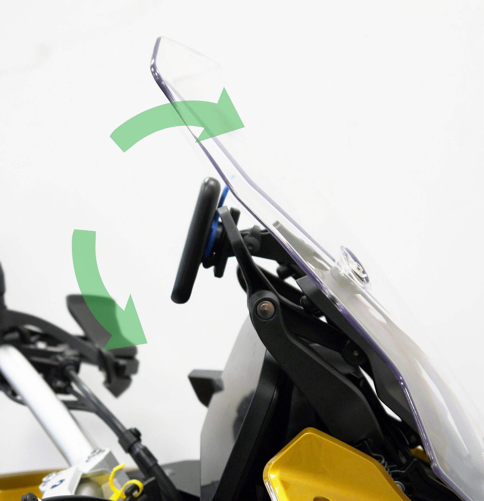 Navigatiesteun (windscherm montage) Evotech Performance voor Quad Lock - BMW F 900 XR TE (2020+)