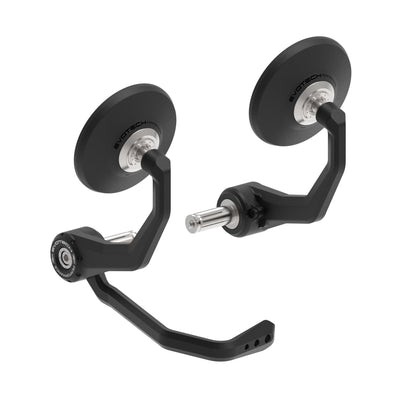 Bar End Spiegels (Retro) incl. Remhendel Beschermer Set Evotech - KTM 990 Duke R (2026+)