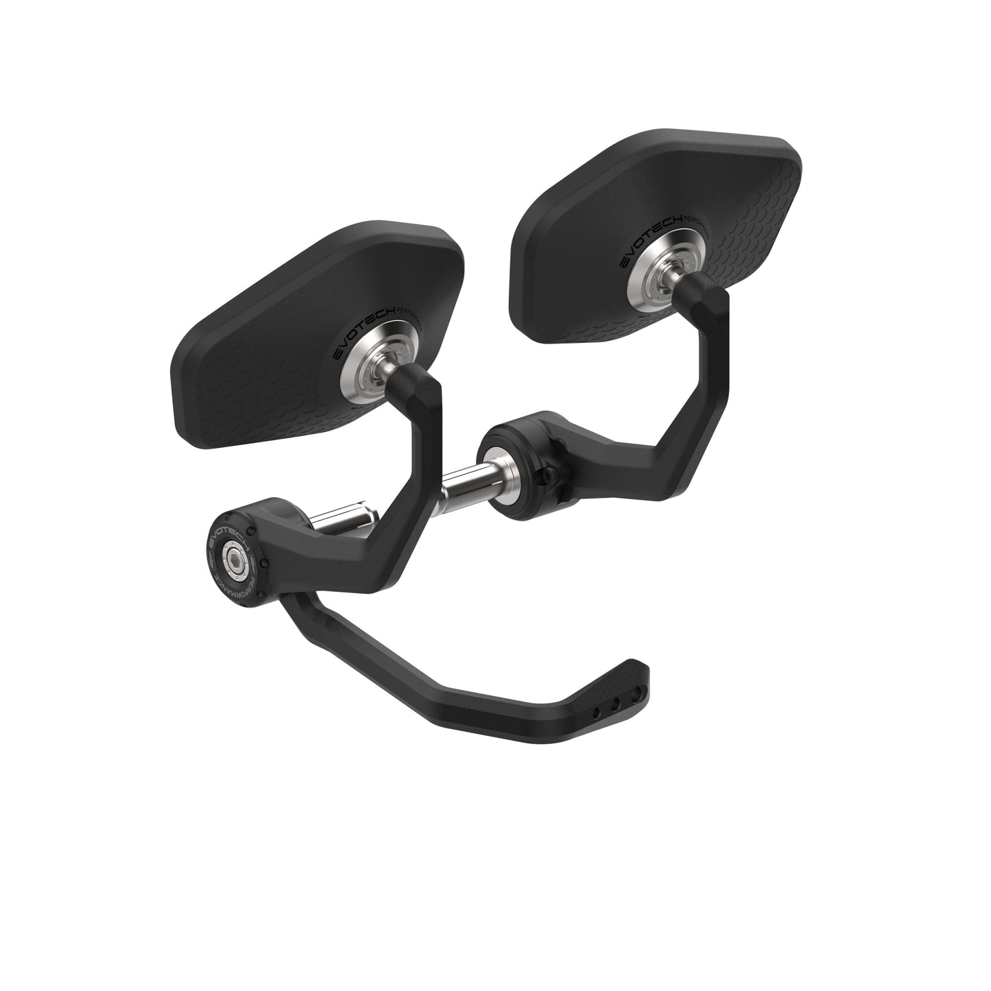 Bar End Spiegels (Sport) incl. Remhendel Beschermer Set Evotech - QJ Motor LTS 50 S (2025+)