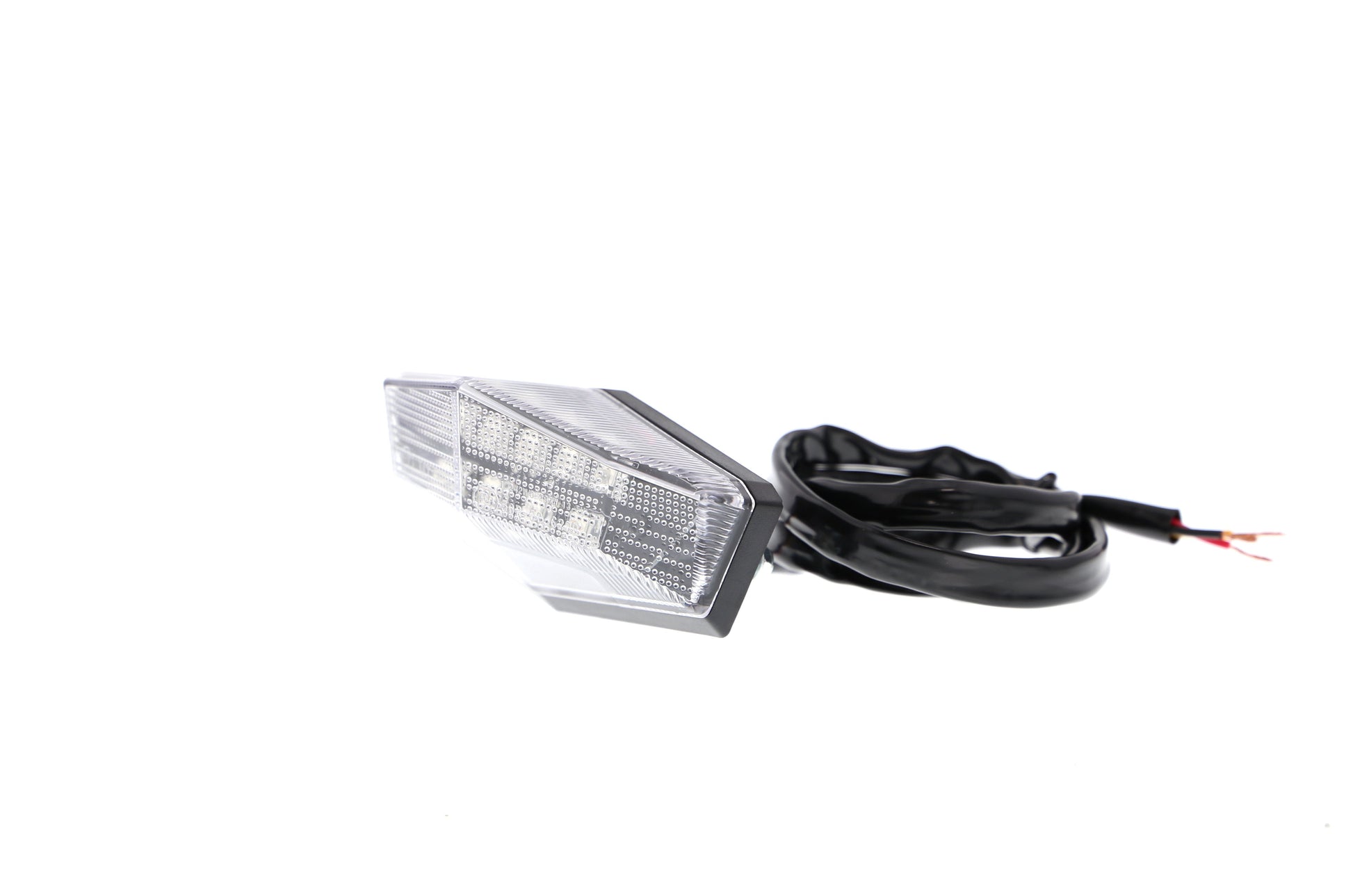 Evotech Combination Rear Light / Number Plate Light (Clear)