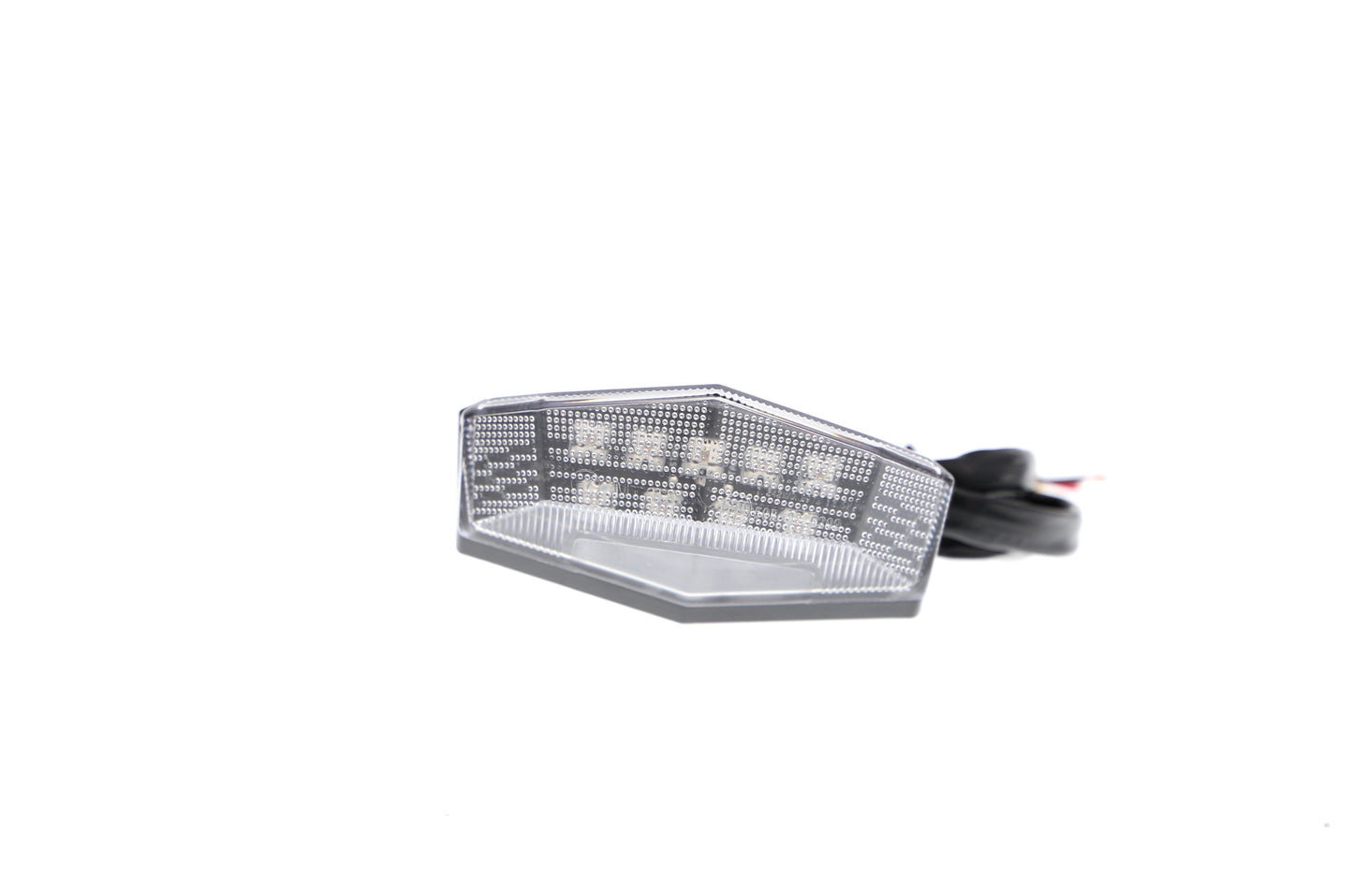 Evotech Combination Rear Light / Number Plate Light (Clear)