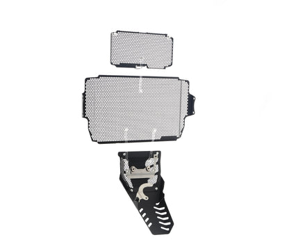Evotech Ducati Multistrada 1200 Radiatorcover Oliekoelercover en Motorblok Beschermer Set 2015 - 2017