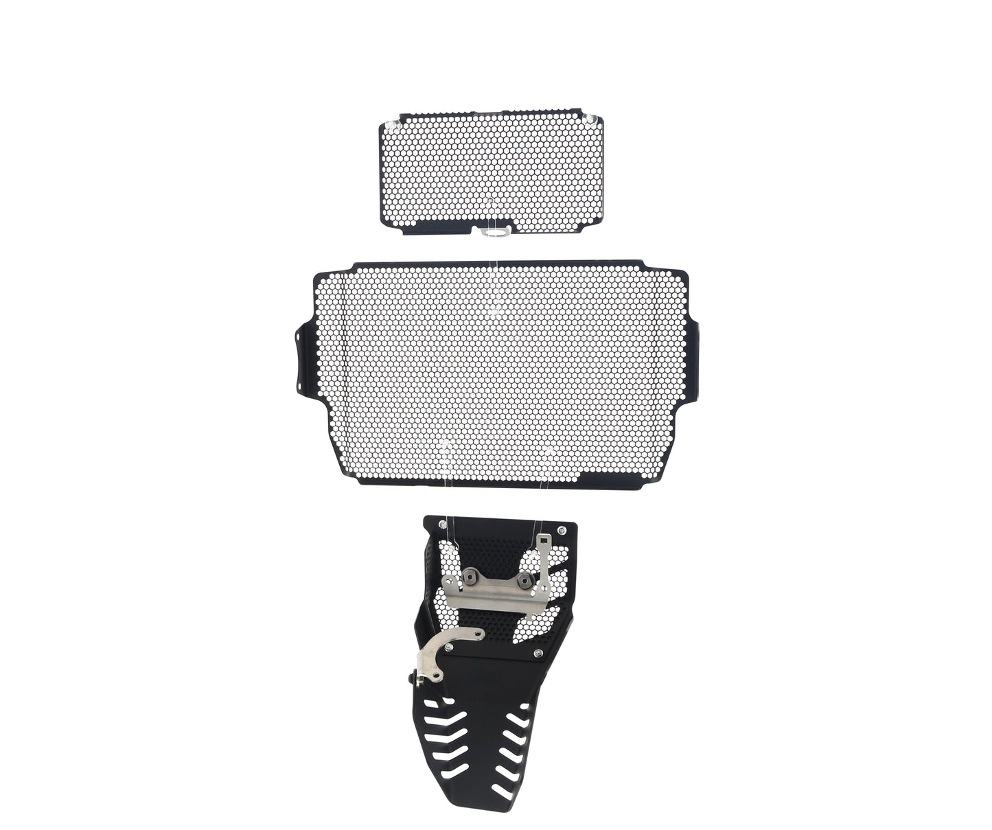Evotech Ducati Multistrada 1200 S Rad + Oil Guard + Motorblok Beschermer Set 2015 - 2017