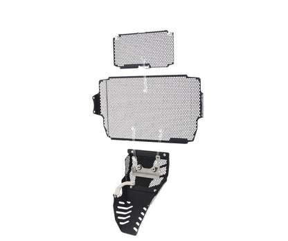 Evotech Ducati Multistrada 1200 Radiatorcover Oliekoelercover en Motorblok Beschermer Set 2015 - 2017