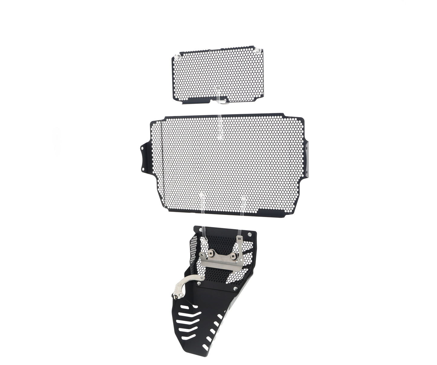 Evotech Ducati Multistrada 1200 S D air Rad + Oil + Motorblok Beschermer Set 2015 - 2017